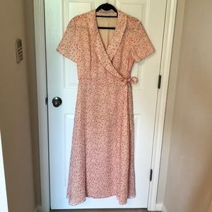 Laura Ashley wrap dress